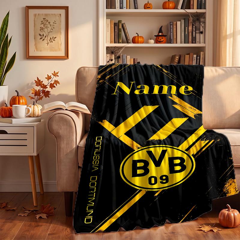 BVB Custom Flannel Blankets Soft Warm Cozy Throws for Home Decor Holiday Gifts