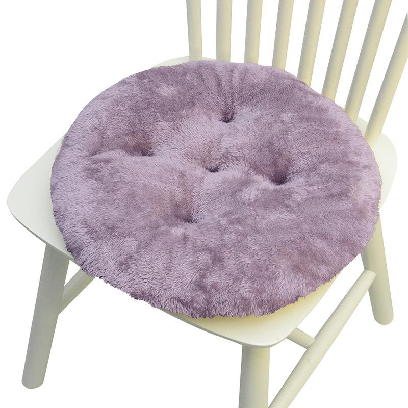 Теплая и удобная подушка плюшевая подушка для стула пукающая подушка офисная подушка напольная подушка-футон теплая бархатная подушка circular 4040cm 1294₽