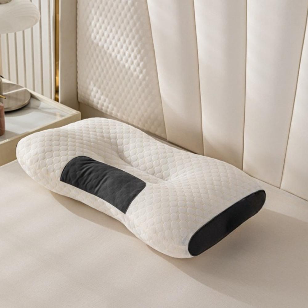 1pc Sleeping Pillow. Ergonomic Cervical Support - Breathable and Moisture Absorbing Cervical Pad, Aligned with Posture
