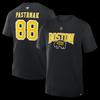 David Pastrnak Boston Bruins Fanatics 2026 Wygodna Oddychająca Letnia Seria Stadionowa Autentyczna Nazwa Stack Numer Koszulka