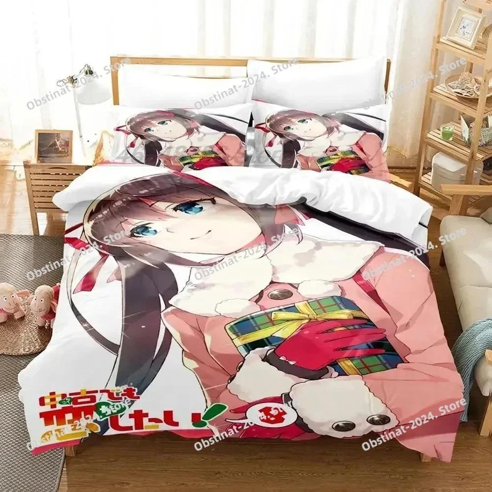 Chunibyo Demo Koi ga Shitai! Love Chunibyo Other Delusions! Beding Set Printed With Pilowcase Bed Soft with Soft Fabric Duvet Cover Single Double