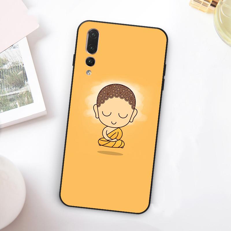 

Be Happy Little Buddha For Huawei Nova 11 10 9 SE Y70 Y60 Y90 Y61 Y91 Y73 Y72 12i 11i 8i P30 P40 Lite P60 Pro Case Huawei Nova 8i