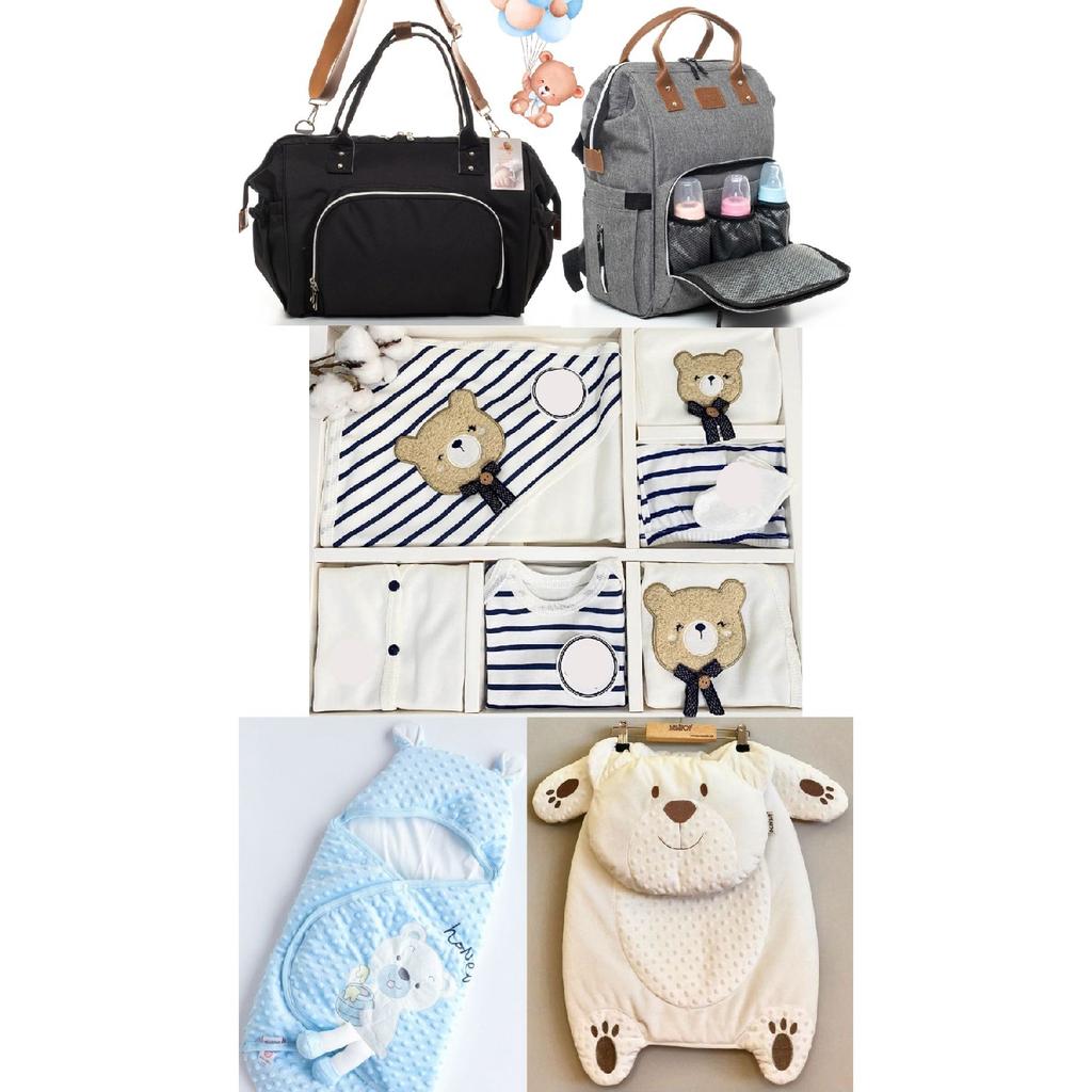 Organic Baby 8 Piece Hospital Release Unisex Coffee With Milk