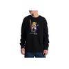 Polo Ralph Lauren Letter Bear Pattern Printed Crew Neck Pullover Long Sleeve Sweatshirt Kids Sweatshirt Black 313877968-001