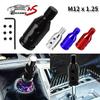 M12x1.25 Universal Car Aluminum Gear Shift Knob Adapter For Non Threaded Shifter
