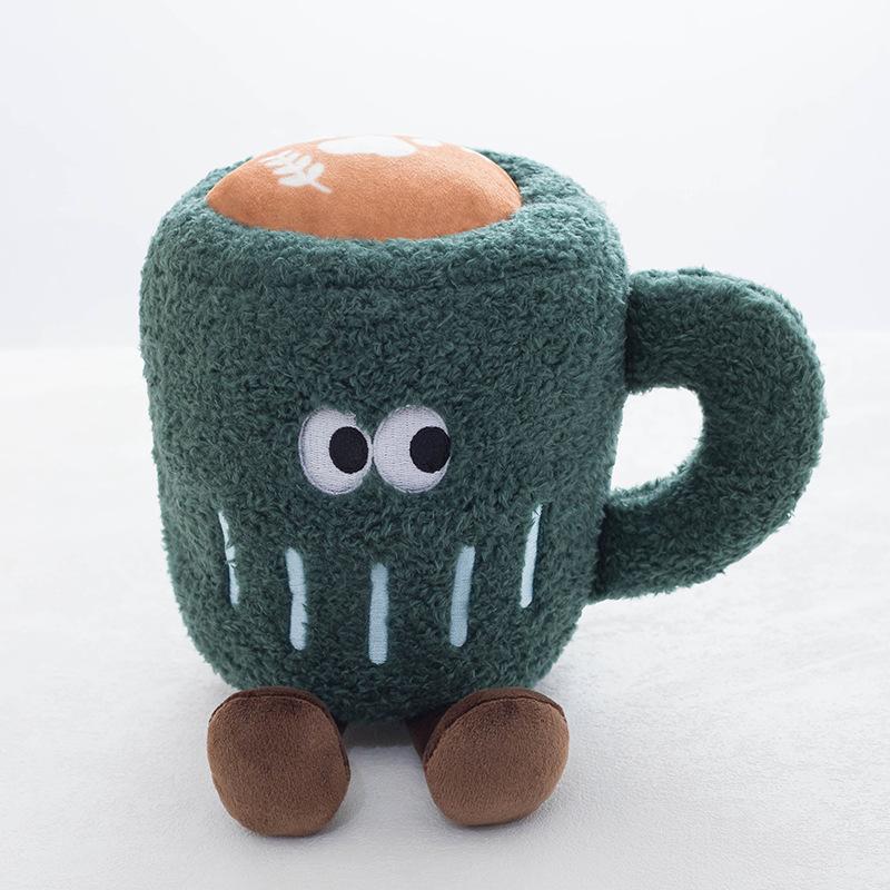 Cultural and Creative Doll Fragrance Breakfast Plush Toys Girls Children's Doll Coffee Cup Decorative Doll Birthday Gift