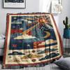 1Pc Sky Print Flannel Blanket, High Quality Comfortable for All Seasons, Home Decor, Warmth and Comfort, Perfect for Christmas Gifts W162