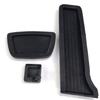 3Pcs Auto Brake Pedal Non-Drilling Cover Footrest Pad for  Lander 2020-2022ES/LS 2020-2022