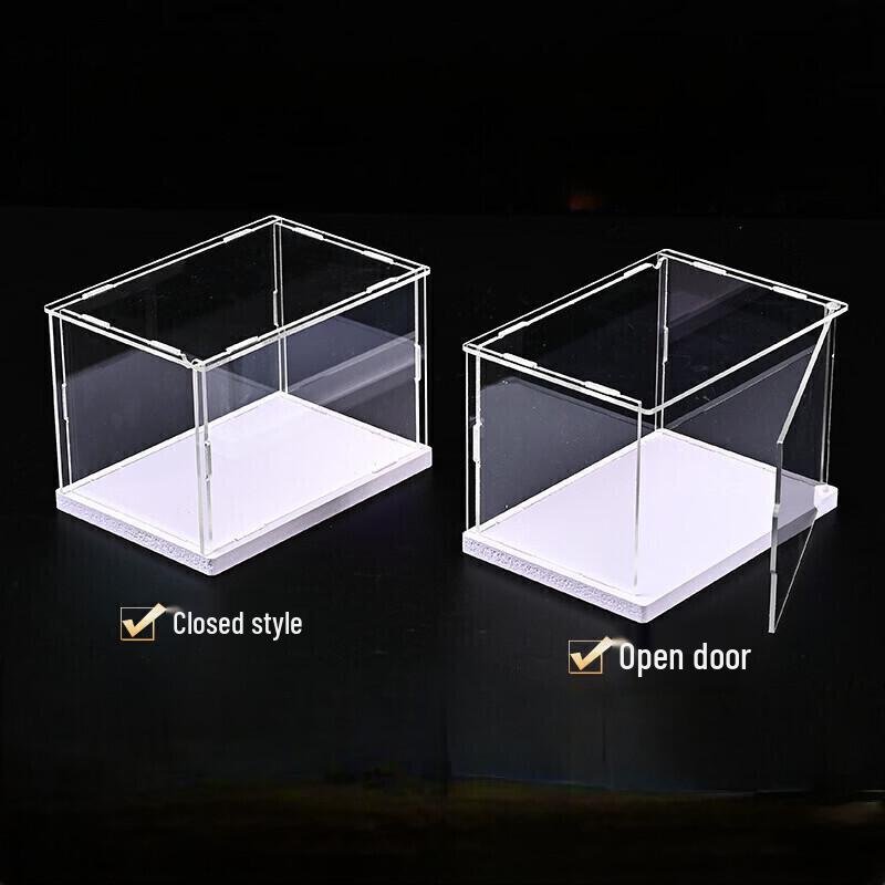 Qi Huang Transparent Acrylic Dustproof Display Case