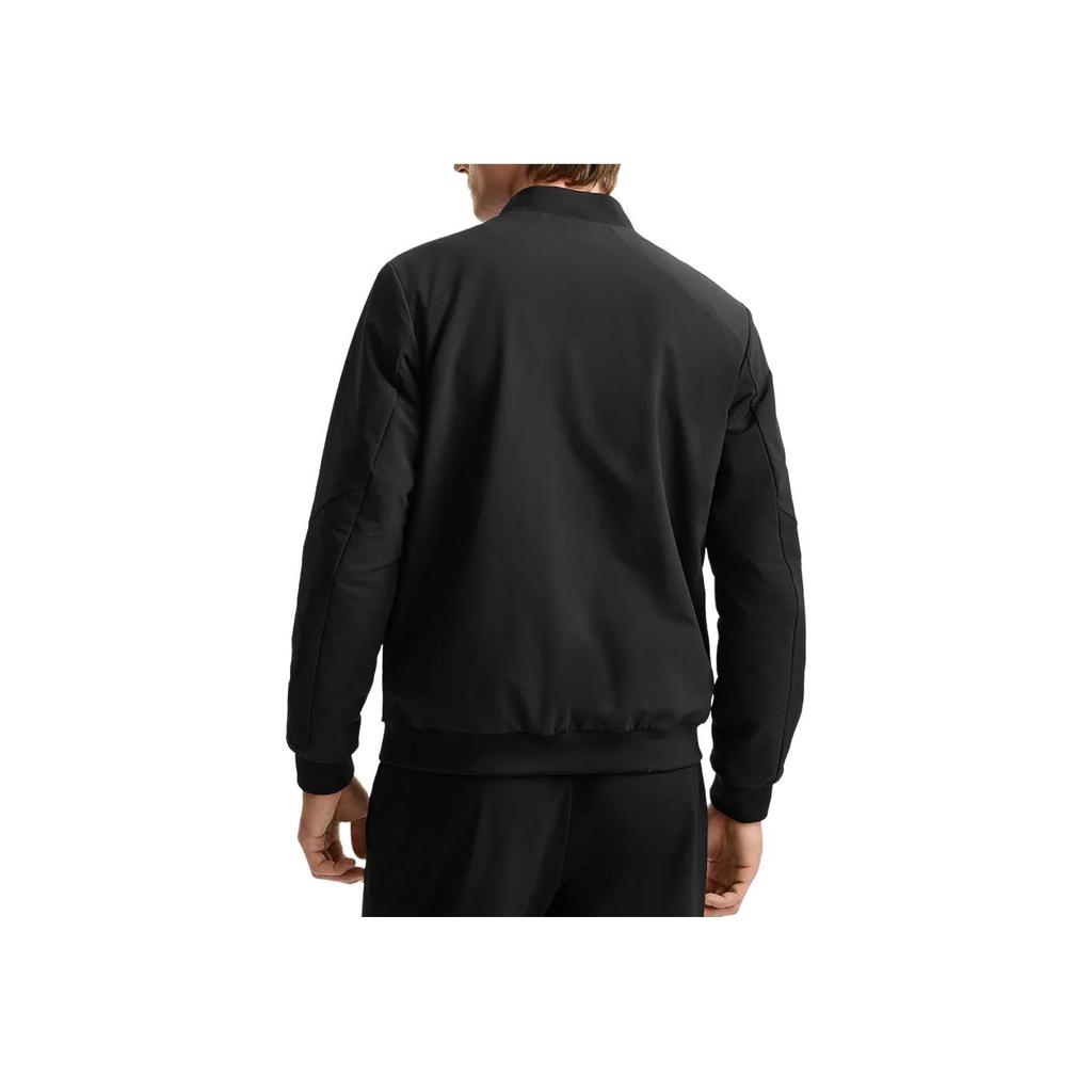 Fila White Classic Minimalist Solid Color Fashion Casual Versatile Woven Jacket Men Jacket F11M543703FBK