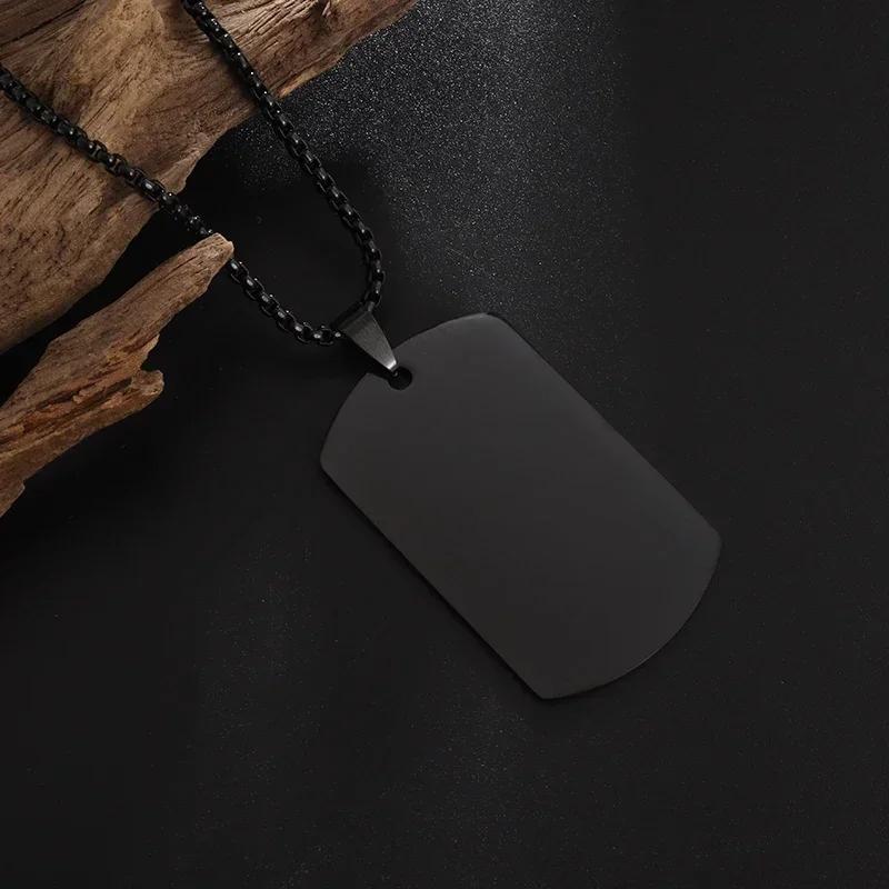 

Titanium Steel Dumbbell Pendant Gym Fitness Equipment Barbell Necklace Domineering Muscular Men Fitness Leisure Sports Jewelry