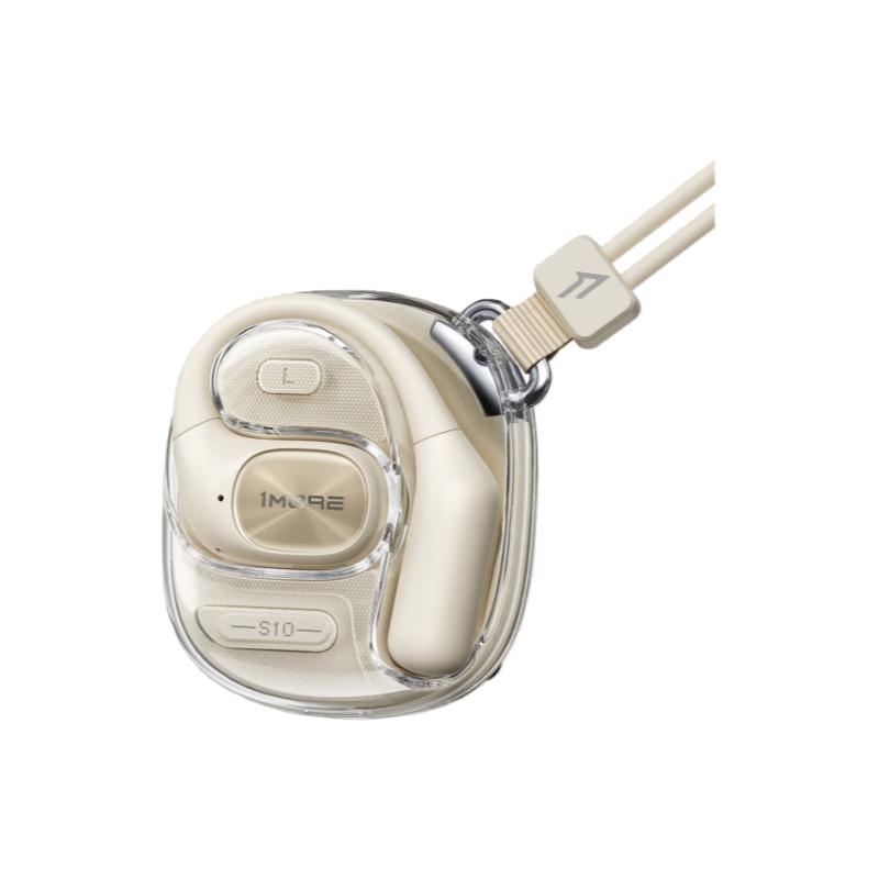 

1MORE S10 Bluetooth Earphones, Not In-Ear, Open-Air Concept, Bone Conduction, Sports-Style, Long Battery Life, Call Noise Reduction, White білий