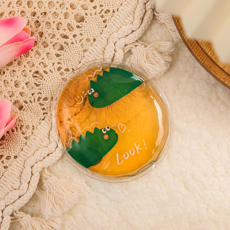 Natychmiastowy Ogrzewacz do Rąk Zimowy Wielokrotnego Użytku Kreskówkowy Żelowy Płyn Samonagrzewający się Ogrzewacz do Rąk Szybko Nagrzewający się Worek na Wodę Outdoorowy Pakiet