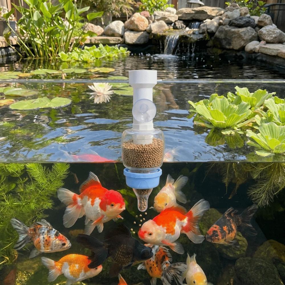 Precise Fish Pacifier Feeder No Turbid Water Fixed Point Food Dispenser Tank Environment