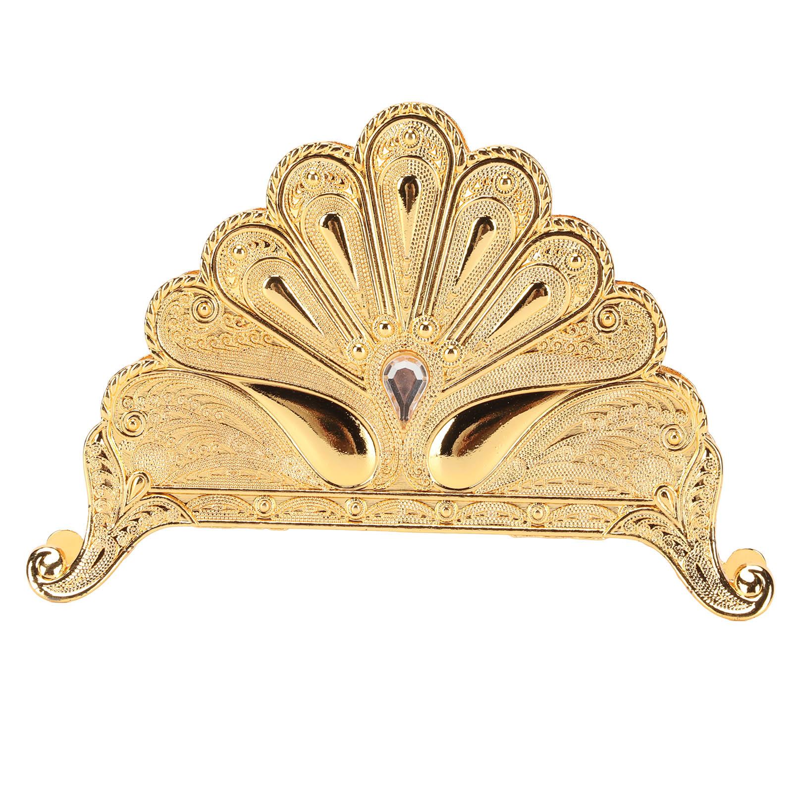 

Классическая металлическая салфетница с тиснением в виде павлина, европейский стиль, настольный держатель для салфеток золотой