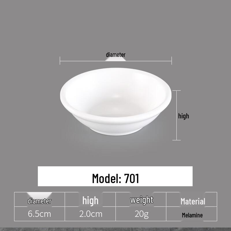 Wohe Melamine Dipping Dish