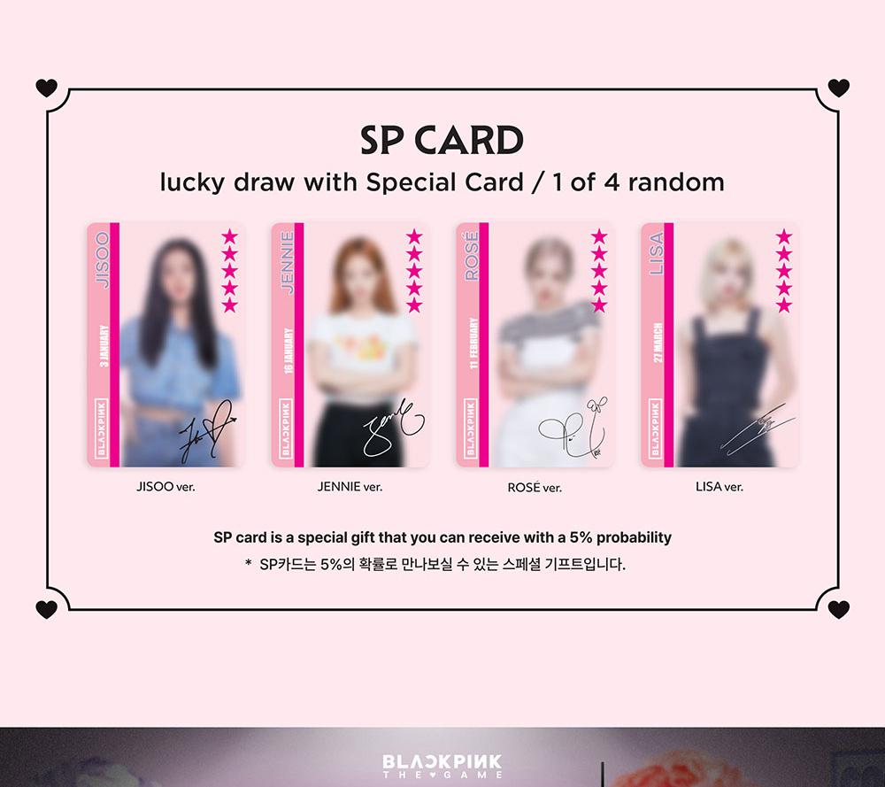 BLACKPINK's MINIATURE WORLD [BLACKPINK THE GAME COUPON CARD & PHOTOCARD COLLECTION]