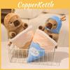 Ice Strawberry Cream Capybara Cute Cartoon Plush Doll Toy Decoration Bedroom