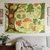 A Stylish Tapestry, Colorful Woodland Fantasy,perfect for Sprucing up Wall Decor in Homes, Dorms and Bedrooms.