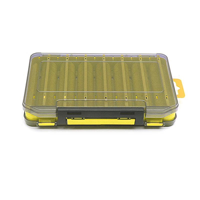 Double-Sided Lure Box Fishing Tool Box Hard Bait Box Storage Accessories Box Fishing Tackle Box