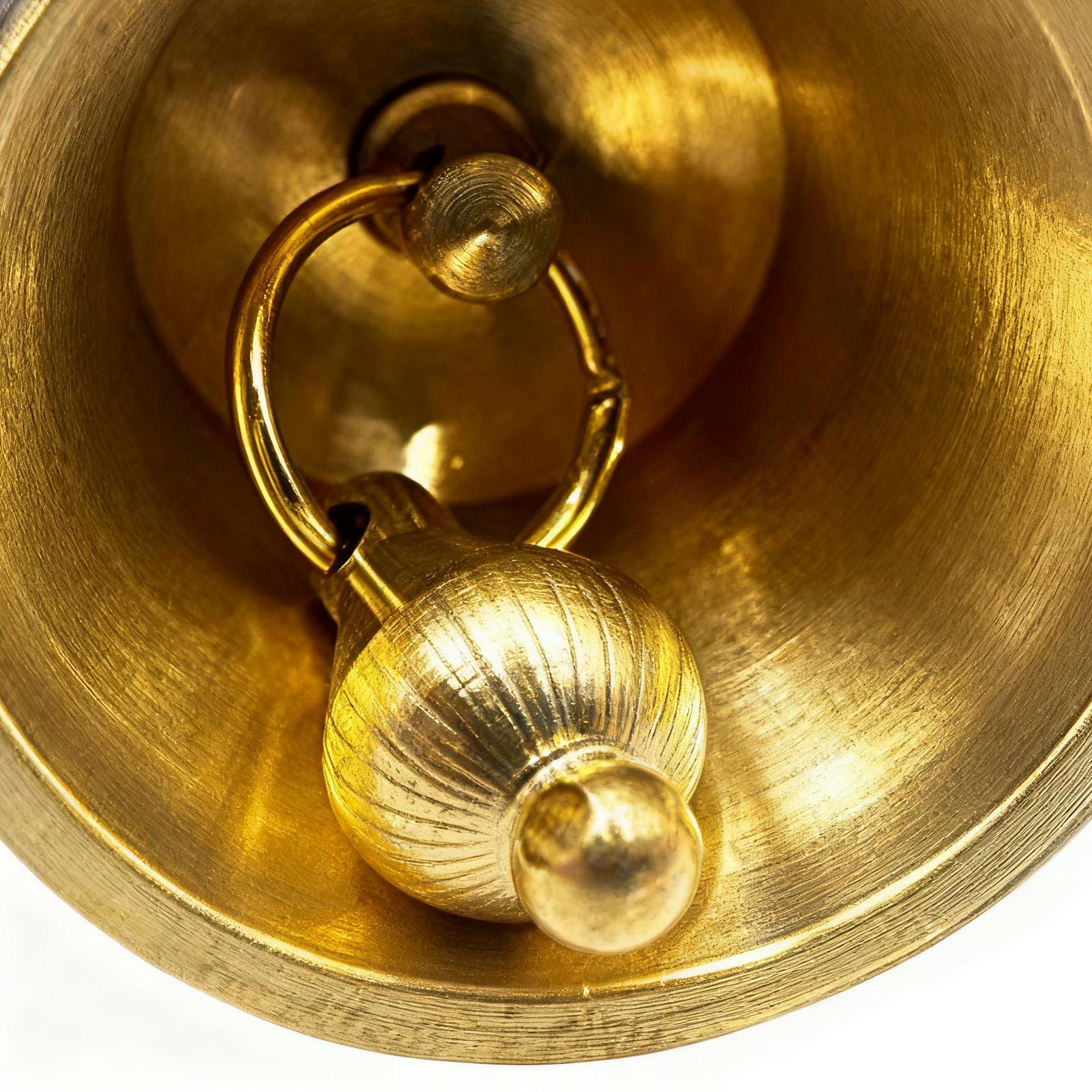 

Loud Bear Bell Backpacking Alarm Tool with Carabiner Outdoor Warning Bells for Fishermen Visitors Dog Owners Family Travelers Others