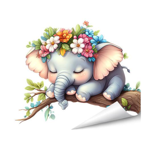 Adesivos Estáticos para Janela Animais Engraçados em Desenho Animado Decalque de Janela Reutilizável Adesivo Impermeável Removível para Quarto Escritório Casa Portas de Vidro Decoração de Janela