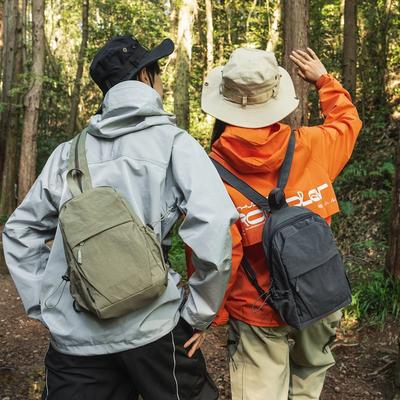Mountain Functional Small Backpack Men'S Fashion Fashion Outdoor Breast Bag Women'S Versatile Satchel Student Casual Shoulder Bag