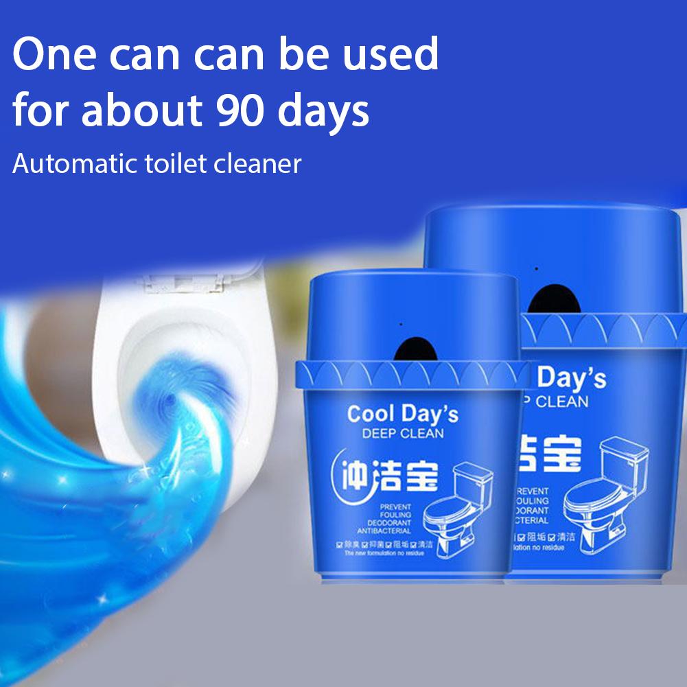 Erstaunlicher Toilettenschüsselreiniger, langlebiger Bleichmittel, Toilettenschüsselreiniger, Fleckenentferner, blaue Blasenreinigung, automatischer Toilettenerfrischer