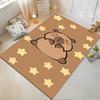 Cute Cartoon Bear and Stars Pattern Carpet for Living Room Decor Suitable for Use As an Anti-slip for Living Room Bedroom Sofas