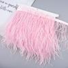 Diy Handmade Accessories Colorful Ostrich Feather Cloth Edge Decorative Accessories Clothing Accessories Wedding Skirt