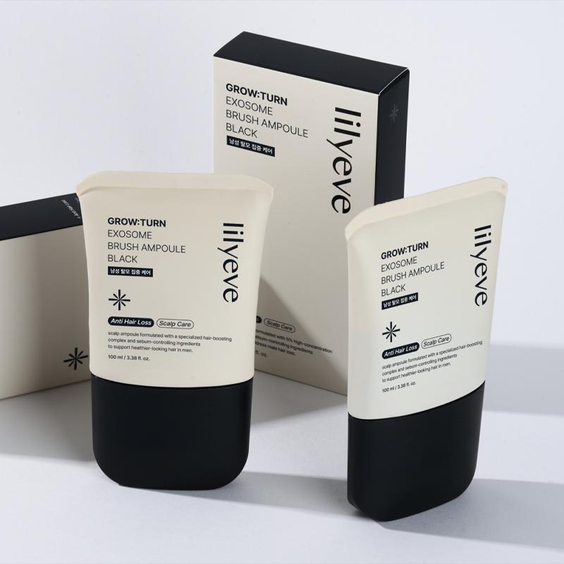 [lilyeve] Grow Turn Exosome Brush Ampoule Black 100ml