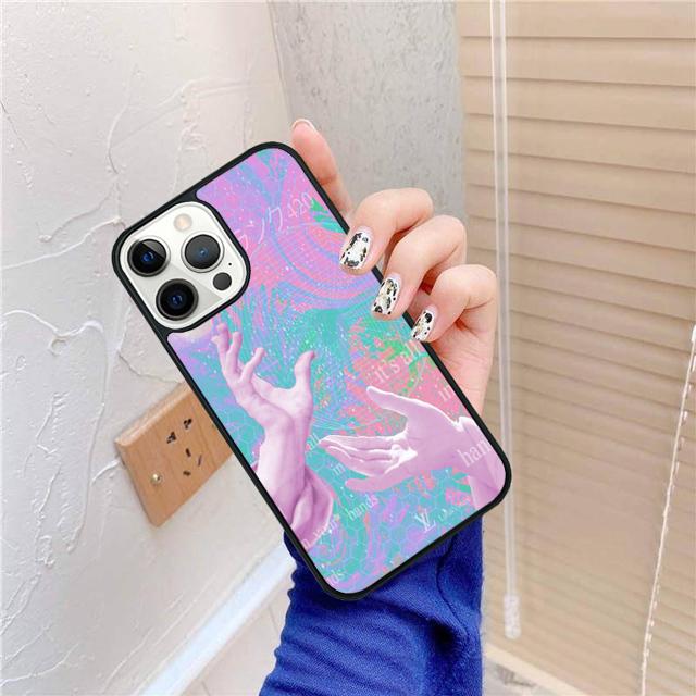 Vaporwave Aesthetic Art Printed Phone Case For apple 16 11 12 13 14 Pro Max Plus for coque