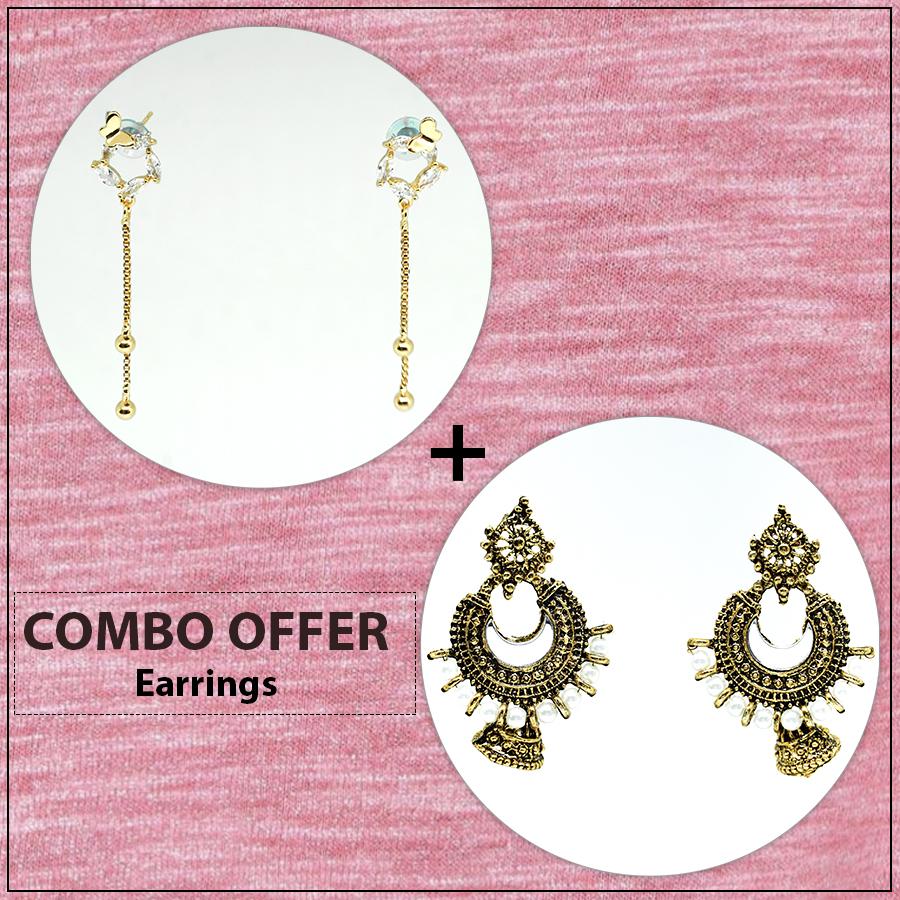 

Combo pack of pairs Earrings combo 2 #1