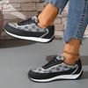Fashion Fashion Print Platform Sneakers for Women 2025 Spring Casual Comfy Walking Shoes Woman Lightweight Non Slip Lace Up Sports Shoes