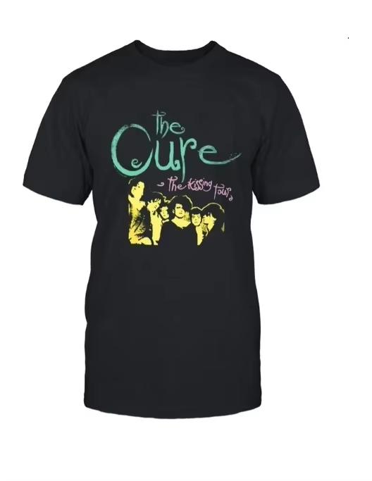 The Cure 2026 Uk And Ireland Summer Tour Schedule Maglietta A Maniche Corte Per Unisex E Unisex The Cure Uk Maglietta