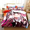 3D-Druck Nyubara Reona Bettwäsche-Set, Bettbezug Decke Bett-Set Steppdeckenbezug Kissenbezug, King Queen Twin Größe Jungen Mädchen Erwachsene