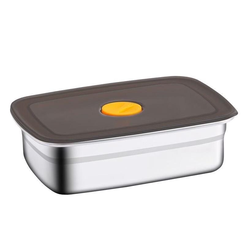 Ruhan 3-Piece 304 Stainless Steel Food Storage Container Set