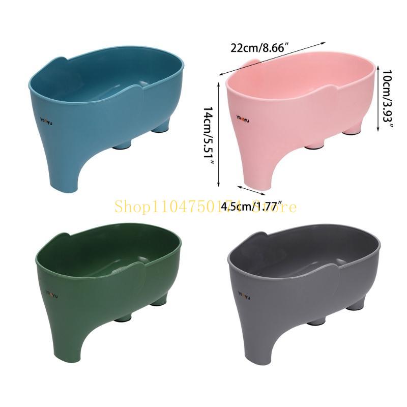 Sink Filter Basket Kitchen Drain Basket Elephant Soap Rag Dishcloth Holder Top Sale
