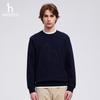 HAZZYS Men's Big Dog Logo Crew Neck Sweatshirt