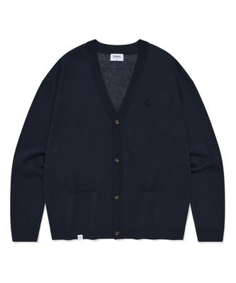 Authentic Mesh Cardigan Navy