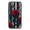 Oil Painting Flowers Pattern Design Phone Case Cover for iPhone 17 16 15 14 13 12 11 Pro Max 17 Air Plus Shockproof Soft TPU Bag