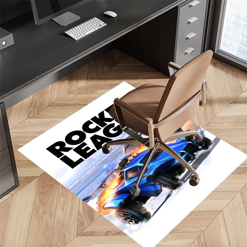 Game Rocket league Printed Absorbent Washable Carpet,Non-Slip Bathroom Mats,Kitchen Rugs,Living Room Entrance,Camping Picnic Rugs