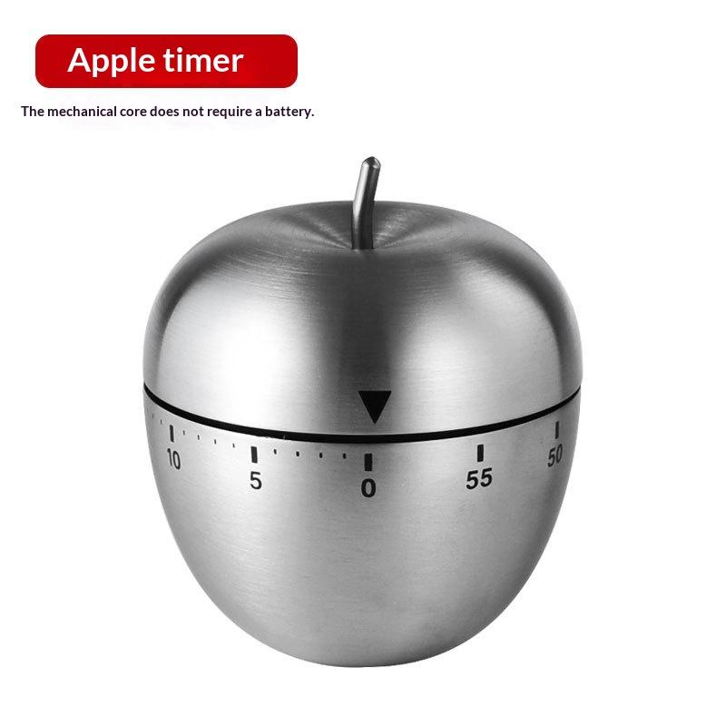 Creative Egg Shaped Mechanical Timer 60 Minute Countdown Perfect for Kitchen Baking Cooking