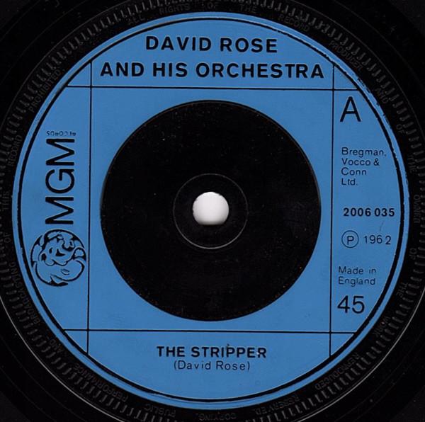 

7inch Record DAVID ROSE HIS ORCHESTRA The Stripper 2006035 MGM Records 1971 UK Pop Used