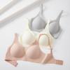 Traceless jelly strip soft support bra comfortable breathable anti-expansion bra