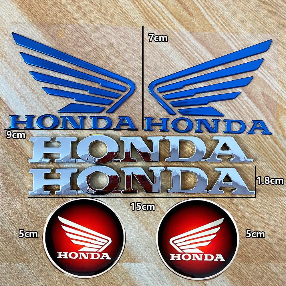 JBH4 Honda Sticker 3D Gold-plated Label Motorcycle decorativeaccessorysuitableforPCX160PCX125NS350RCB190SSCBR500CBR650Randothermodels