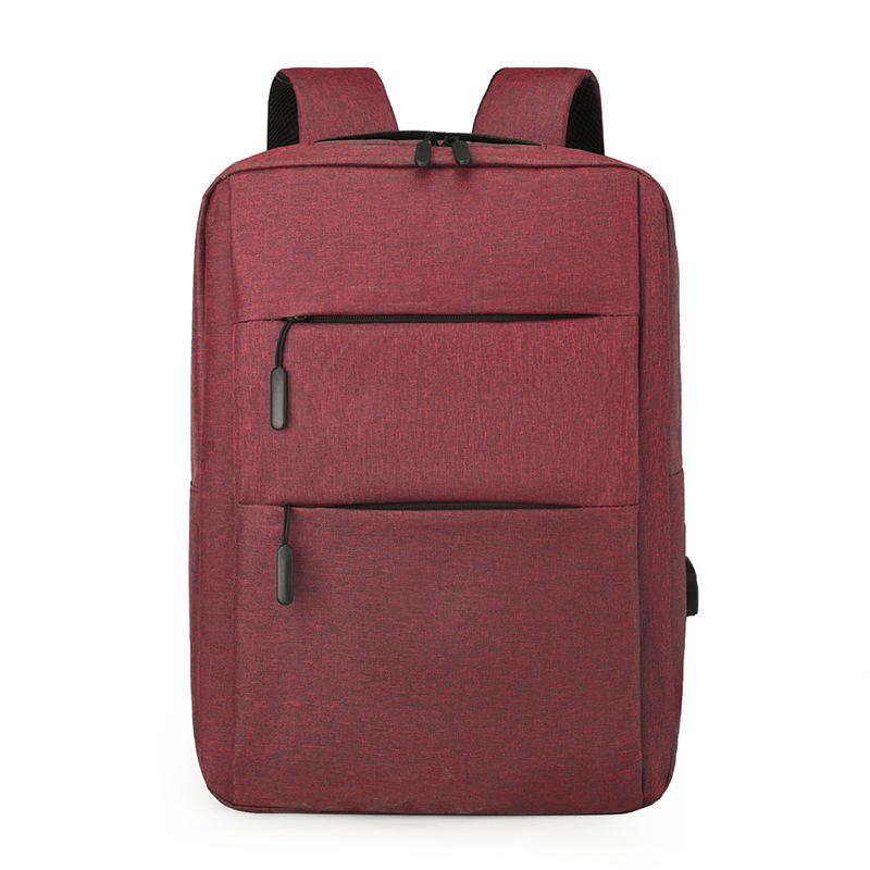 

Трансграничный рюкзак для ноутбука USB большой вместимости для студентов и пассажиров красный