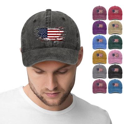 Stylish Men's And Women's Independence Day Adjustable Baseball Caps
