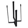 Iron/Resin Kitchen Stand Holder 21.5/15.8 CM Desktop Folding Trash Rack  Home