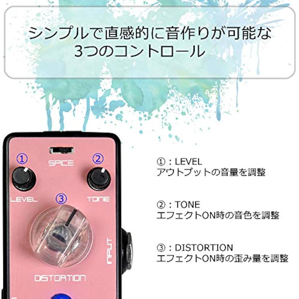 Revol Effects Effects Effector Distortion Triple D EDS-03